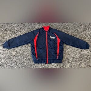 New England Patriots Coat Men’s Medium Reebok Team Apparel NFL Full Zip Hooded